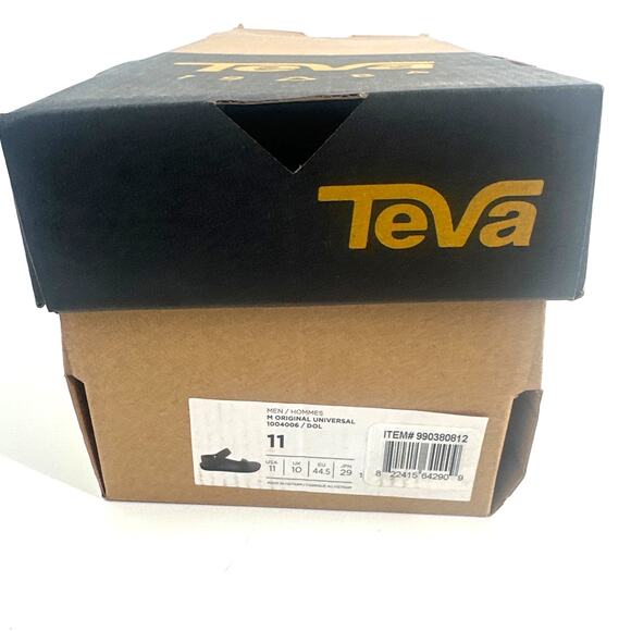 Teva Men's Dark Olive Original Universal Sandals Size 11 - Picture 3 of 9